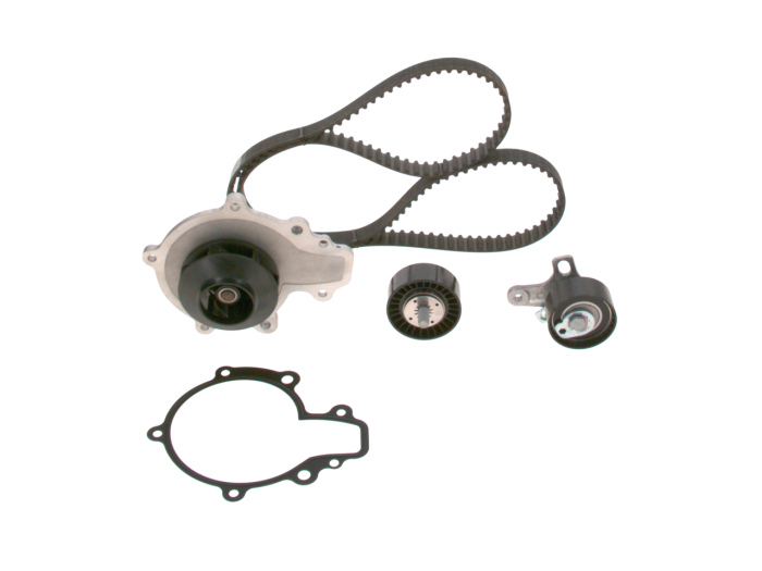Set distributie potrivit CHEVROLET CAPTIVA, CRUZE, EPICA, LACETTI, NUBIRA; OPEL ANTARA A 2.0D dupa 2005 (curea + intinzator + pompa apa) [2]