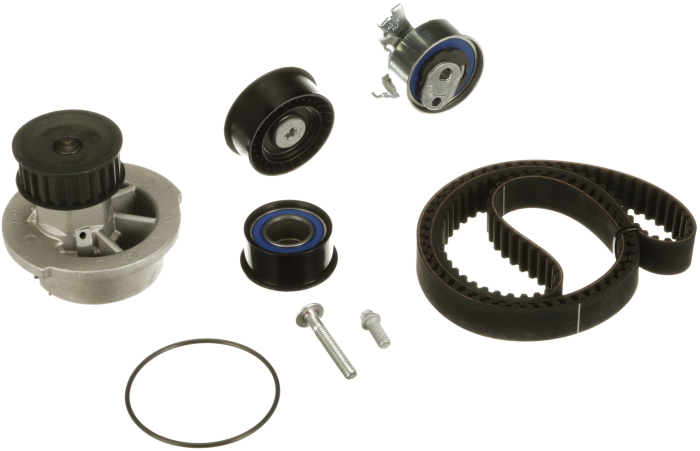 Set distributie potrivit CHEVROLET CORSA, TIGRA; OPEL ASTRA F, ASTRA F CLASSIC, ASTRA F/KOMBI, CORSA B, TIGRA, VECTRA B 1.4/1.6 1993-2005 (curea + intinzator + pompa apa) [2]