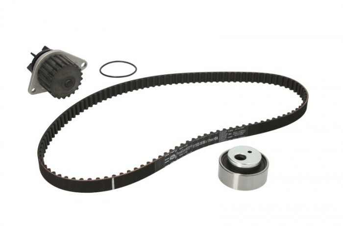 Set distributie (curea + intinzator + Pompa apa) potrivit CITROEN AX, BERLINGO, BERLINGO/MINIVAN, SAXO, XSARA, XSARA PICASSO, XSARA/HATCHBACK, XSARA/KOMBI, ZX 1.3-1.6 12.86-12.15 [2]