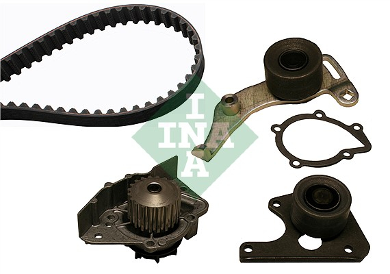 Set distributie potrivit CITROEN BERLINGO, BERLINGO/MINIVAN, C15, C15/MINIVAN, EVASION, JUMPER I, JUMPY I, XANTIA, ZX 1.7D/1.8D/1.9D 1986-2006 (curea + intinzator + pompa apa) [2]