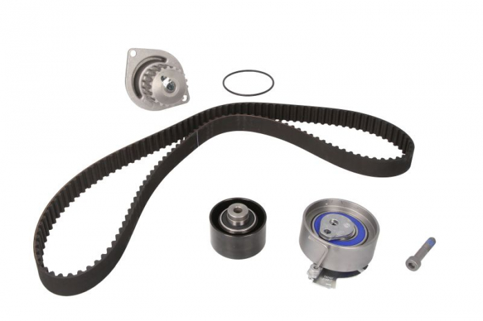 Set distributie (curea + intinzator + Pompa apa) potrivit CITROEN BERLINGO, BERLINGO MINIVAN, C3 I, XSARA; PEUGEOT 206, 307, PARTNER, PARTNER ORIGIN 1.6 1.6ALK 1.6LPG 07.00-