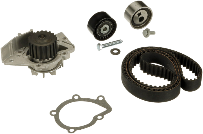 Set distributie potrivit CITROEN BERLINGO, BERLINGO/MINIVAN, C4 I, C5 I, C5 I/KOMBI, EVASION, JUMPY I, XSARA, XSARA PICASSO 2.0D 1998-2011 (curea + intinzator + pompa apa) [2]