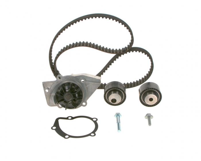 Set distributie (curea + intinzator + Pompa apa) potrivit CITROEN C3 II, C8, EVASION, JUMPY I; FIAT SCUDO, ULYSSE; FORD FIESTA V, FIESTA VI; LANCIA PHEDRA, ZETA 1.4D 2.0D 05.99-