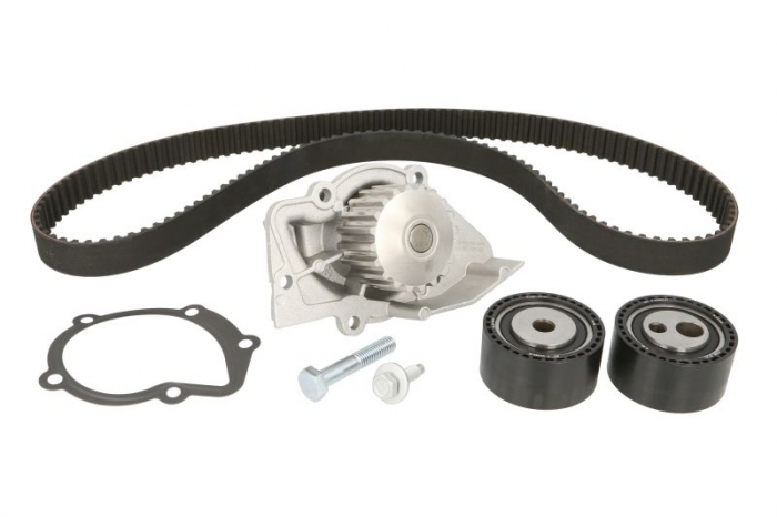 Set distributie (curea + intinzator + Pompa apa) potrivit CITROEN C3 II, JUMPY I; FIAT SCUDO; PEUGEOT EXPERT 1.4D 2.0D 05.99-09.16