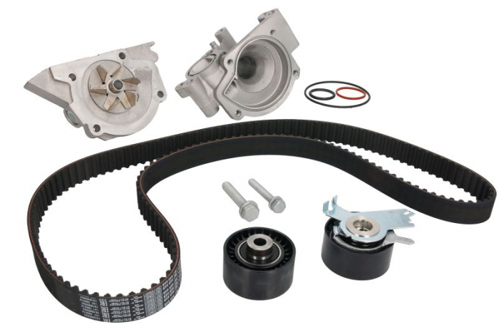 Set distributie (curea + intinzator + Pompa apa) potrivit CITROEN C4, C4 GRAND PICASSO I, C4 I, C4 PICASSO I, C5 II, C5 III, C5 II/KOMBI, C8, JUMPY II; PEUGEOT 307, 308 1.8-2.0ALK 06.04- [2]