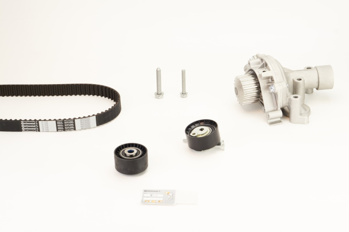 Set distributie potrivit CITROEN C4, C4 GRAND PICASSO I, C4 I, C4 PICASSO I, C5 II, C5 III, C5 II/KOMBI, C8, JUMPY II; PEUGEOT 307, 308 1.8-2.0ALK dupa 2004 (curea + intinzator + pompa apa) [2]