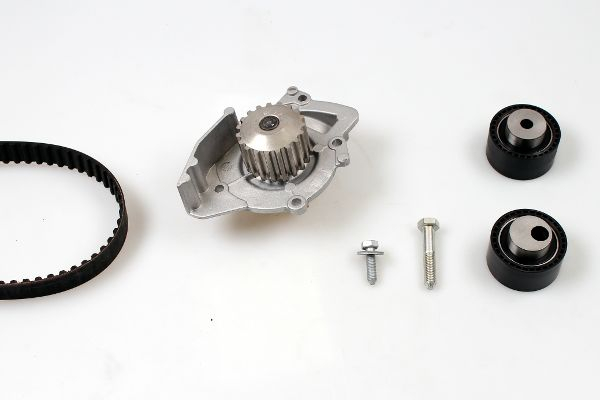 Set distributie potrivit CITROEN C5 I, C5 II, C8; FIAT ULYSSE; LANCIA PHEDRA; PEUGEOT 406, 607, 807; SUZUKI GRAND VITARA I 2.0D/2.2D dupa 2000 (curea + intinzator + pompa apa) [2]