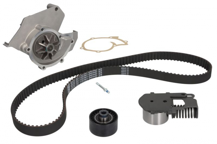 Set distributie (curea + intinzator + Pompa apa) potrivit CITROEN EVASION, XANTIA, XM; FIAT ULYSSE; LANCIA ZETA; PEUGEOT 406, 605, 806 1.8/2.0/2.1D 05.89-10.04 [2]