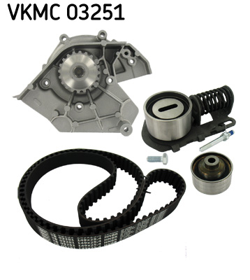 Set distributie (curea + intinzator + Pompa apa) potrivit CITROEN EVASION, XANTIA, XM; FIAT ULYSSE; LANCIA ZETA; PEUGEOT 406, 605, 806 1.8 2.0 2.1D 05.89-10.04