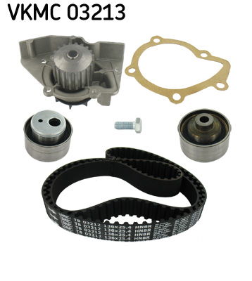Set distributie potrivit CITROEN EVASION, XANTIA, XM, XSARA, ZX; FIAT ULYSSE; LANCIA ZETA; PEUGEOT 306, 406, 605, 806 1.8/2.0 1994-2005 (curea + intinzator + Pompa apa) [2]
