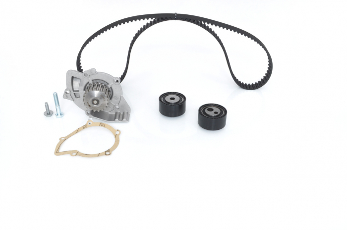 Set distributie (curea + intinzator + Pompa apa) potrivit CITROEN JUMPER I; PEUGEOT 607, 807, BOXER 2.2D 02.00-