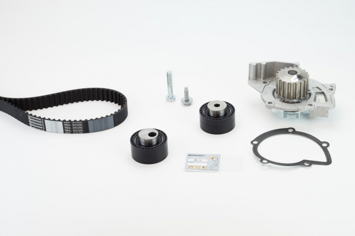 Set distributie (curea + intinzator + Pompa apa) potrivit CITROEN JUMPER I; PEUGEOT BOXER 2.2D 12.01-06.06