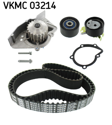 Set distributie (curea + intinzator + Pompa apa) potrivit CITROEN XANTIA, XSARA, ZX; PEUGEOT 306, 406 1.8 2.0 06.95-03.05