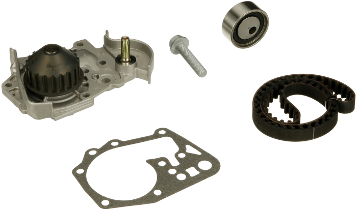 Set distributie potrivit DACIA DOKKER, DOKKER/MINIVAN, LOGAN, LOGAN EXPRESS, LOGAN MCV, SANDERO; RENAULT CLIO II, KANGOO, KANGOO EXPRESS 1.4-1.6LPG dupa 1996 (curea + intinzator + pompa apa) [2]