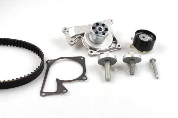 Set distributie potrivit DACIA DOKKER/MINIVAN, DUSTER, DUSTER/SUV, LODGY, LOGAN, LOGAN EXPRESS, LOGAN MCV, SANDERO, SANDERO II 1.5/1.5D/2.5D dupa 2002 (curea + intinzator + pompa apa) [2]