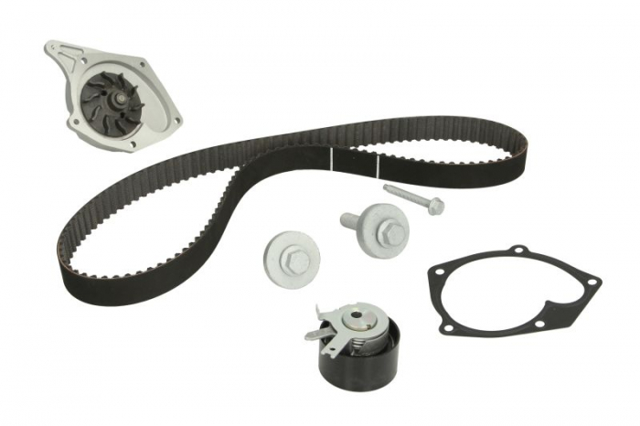 Set distributie potrivit DACIA DUSTER; NISSAN ALMERA II, KUBISTAR, MICRA III, NV200; RENAULT CLIO II, CLIO II/HATCHBACK, KANGOO 1.5/1.5D dupa 2001 (curea + intinzator + Pompa apa) [2]