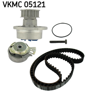 Set distributie potrivit DAEWOO ESPERO; FSO LANOS; OPEL ASTRA F, ASTRA F CLASSIC, ASTRA F/KOMBI, ASTRA G, ASTRA G/KOMBI, COMBO/MINIVAN 1.2-2.0 1986-2008 (curea + intinzator + pompa apa) [2]