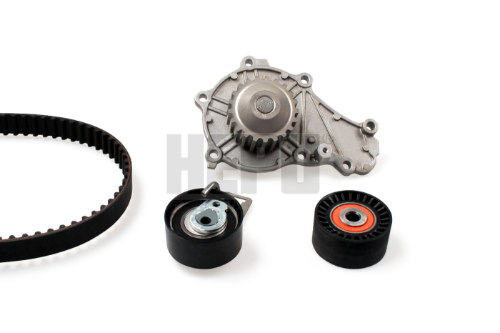 Set distributie potrivit DS DS 3; CITROEN C2 ENTERPRISE, C3 II, DS3; FORD FIESTA V, FIESTA VI, KUGA II; MAZDA 2; PEUGEOT 2008 I, 206+ 1.4D/1.5/1.5D dupa 2001 (curea + intinzator + pompa apa) [2]