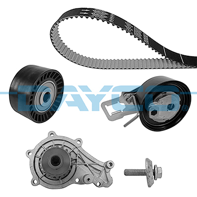 Set distributie (curea + intinzator + Pompa apa) potrivit DS DS 3, DS 4; CITROEN BERLINGO, BERLINGO MULTISPACE, BERLINGO MINIVAN, C3   C3 ORIGIN III, C3 AIRCROSS II, C3 II 1.2-1.6D 01.08-