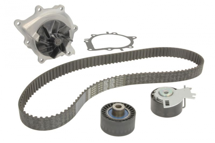 Set distributie potrivit DS DS 4, DS 5, DS 7; CITROEN C4 GRAND PICASSO II, C4 II, C4 PICASSO II, C4 SPACETOURER, C5 AIRCROSS, C5 III 1.5-Electric dupa 2009 (curea + intinzator + Pompa apa) [2]