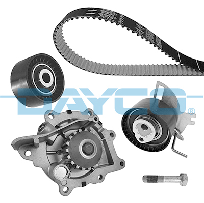 Set distributie potrivit DS DS 4, DS 5, DS 7; CITROEN C4 GRAND PICASSO II, C4 II, C4 PICASSO II, C4 SPACETOURER, C5 AIRCROSS, C5 III 1.5-Electric dupa 2009 (curea + intinzator + pompa apa) [2]