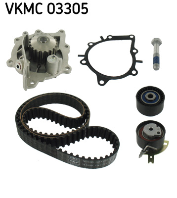 Set distributie potrivit DS DS 7; CITROEN C5 II, C5 III, C6, C8, C-CROSSER, C-CROSSER ENTERPRISE; FIAT ULYSSE; FORD GALAXY II 1.6/2.0D/2.2D dupa 2002 (curea + intinzator + pompa apa) [2]