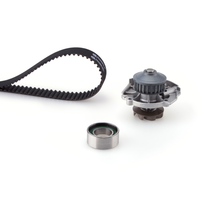 Set distributie potrivit FIAT 500, DOBLO, DOBLO/MINIVAN, FIORINO, FIORINO/MINIVAN, GRANDE PUNTO, PALIO, PANDA, PANDA/HATCHBACK, PUNTO 1.2-1.4CNG dupa 1993 (curea + intinzator + pompa apa) [2]