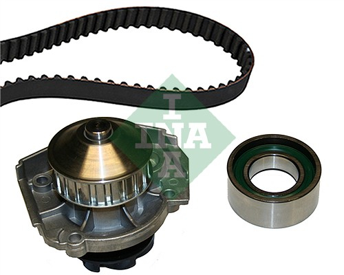 Set distributie potrivit FIAT CINQUECENTO, PALIO, PANDA, PANDA/HATCHBACK, PUNTO, SEICENTO / 600/HATCHBACK, TIPO, UNO; LANCIA Y, Y10 0.8-1.2 1982-2010 (curea + intinzator + pompa apa) [2]