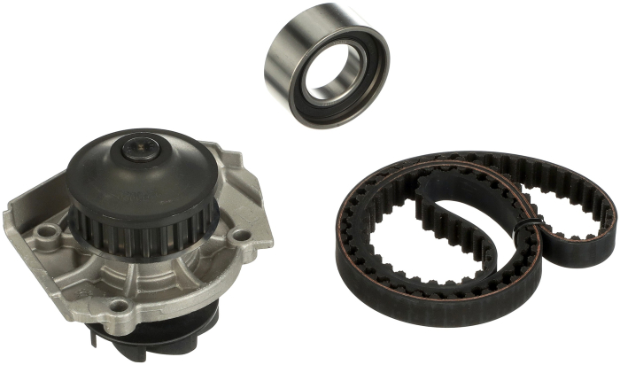 Set distributie potrivit FIAT CINQUECENTO, PALIO, PANDA, PANDA/HATCHBACK, PUNTO, SEICENTO / 600, SEICENTO / 600/HATCHBACK, UNO; LANCIA Y 0.8-1.2 dupa 1984 (curea + intinzator + pompa apa) [2]