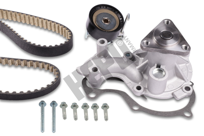 Set distributie potrivit FORD B-MAX, C-MAX II, ECOSPORT, FIESTA VI, FIESTA VII, FOCUS III, FOCUS III/HATCHBACK, FOCUS III/KOMBI, GRAND C-MAX 1.0 dupa 2012 (curea + intinzator + pompa apa) [2]