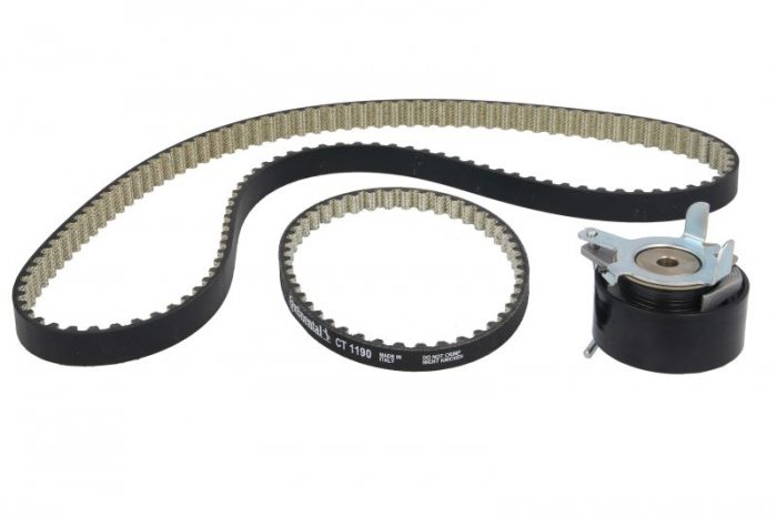 Set distributie (curea + intinzator + Pompa apa) potrivit FORD B-MAX, C-MAX II, ECOSPORT, FIESTA VI, FIESTA VII, FOCUS III, GRAND C-MAX, MONDEO V 1.0 1.1 02.12-