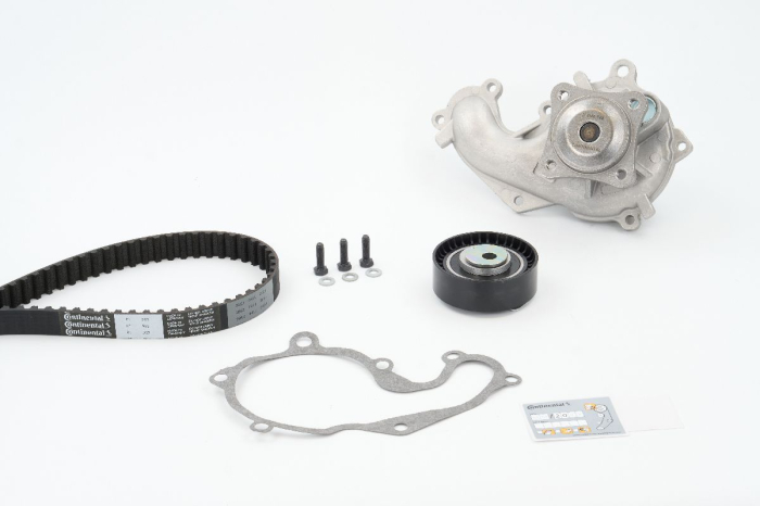 Set distributie potrivit FORD C-MAX, FIESTA IV, FIESTA/HATCHBACK, FIESTA/MINIVAN, FOCUS C-MAX, FOCUS I, FOCUS II, FOCUS I/KOMBI 1.8D 1998-2015 (curea + intinzator + pompa apa) [2]