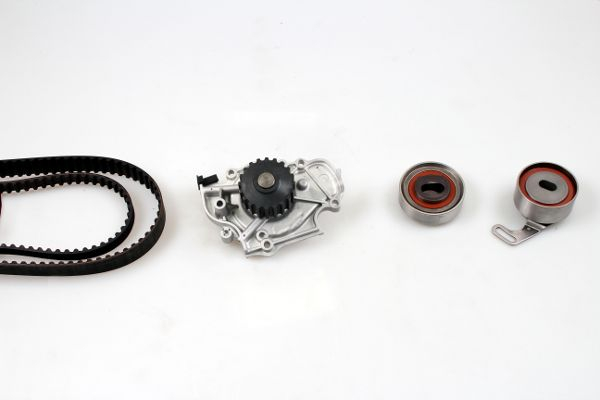 Set distributie (curea + intinzator + Pompa apa) potrivit HONDA ACCORD V, ACCORD VI, ODYSSEY, SHUTTLE 1.8-2.3 02.96-06.04