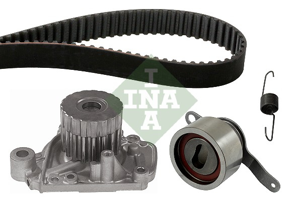 Set distributie potrivit HONDA CIVIC VI, HR-V 1.4-1.6 dupa 1994 (curea + intinzator + pompa apa) [2]