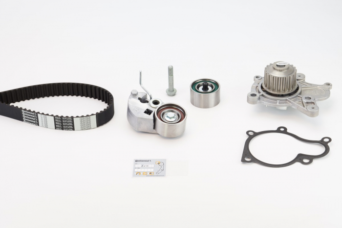 Set distributie (curea + intinzator + Pompa apa) potrivit HYUNDAI ACCENT II, ACCENT III, ELANTRA III, GETZ, HIGHWAY, MATRIX, SANTA FÉ I, TRAJET, TUCSON 1.5D/2.0D 03.01-12.15 [3]