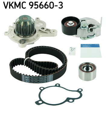 Set distributie potrivit HYUNDAI ACCENT III, ELANTRA III, GRANDEUR, I30, SANTA FÉ I, SANTA FÉ II, SANTA FÉ II/SUV, SONATA V, TRAJET 1.5D-2.2D 2001-2015 (curea + intinzator + pompa apa) [2]