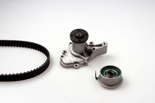 Set distributie potrivit HYUNDAI ATOS, GETZ, I10 I; KIA PICANTO I 1.0/1.1 2002-2013 (curea + intinzator + pompa apa) [2]