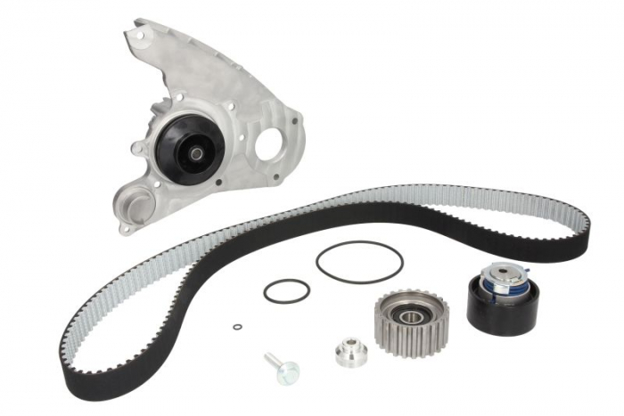Set distributie potrivit IVECO DAILY IV, DAILY V, DAILY VI; FIAT DUCATO 2.3D/3.0D dupa 2006 (curea + intinzator + Pompa apa) [2]