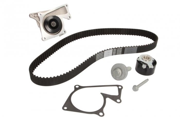 Set distributie (curea + intinzator + Pompa apa) potrivit MERCEDES A (V177), A (W176), A (W177), B SPORTS TOURER (W246, W242), B SPORTS TOURER (W247) 1.2-1.7D 02.08-