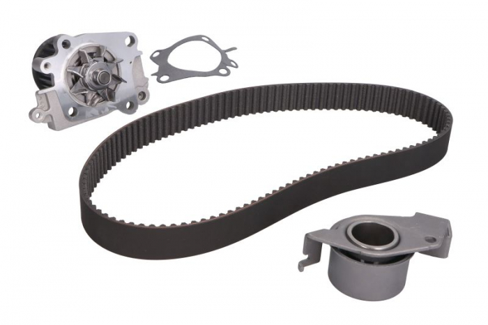 Set distributie potrivit MITSUBISHI CARISMA, PAJERO PININ I, SPACE STAR 1.8 1995-2007 (curea + intinzator + Pompa apa) [2]