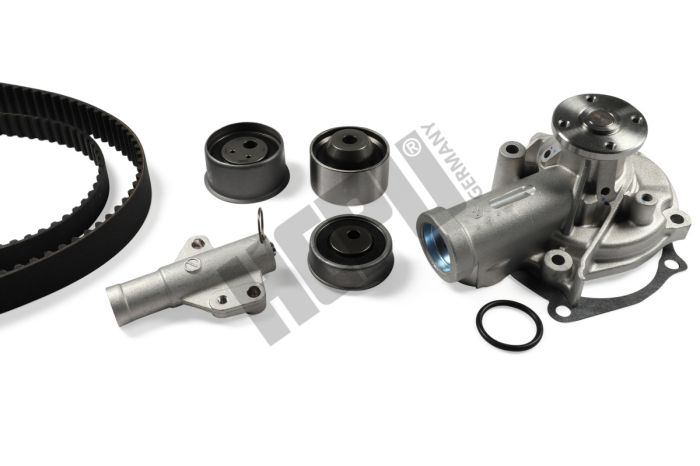 Set distributie potrivit MITSUBISHI LANCER VII, OUTLANDER I 2.0 2002-2013 (curea + intinzator + pompa apa) [2]
