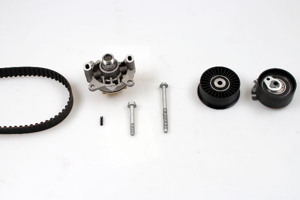 Set distributie potrivit NISSAN INTERSTAR, PRIMASTAR; OPEL MOVANO A, VIVARO A; RENAULT AVANTIME, ESPACE III, ESPACE IV, LAGUNA II 2.0D/2.2D/2.5D dupa 1997 (curea + intinzator + pompa apa) [2]