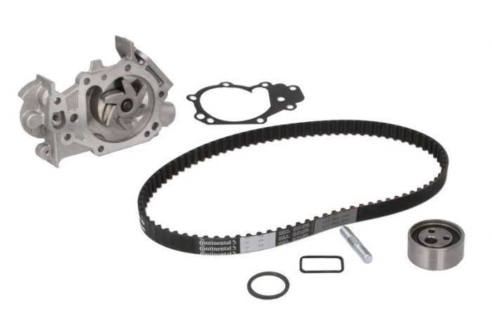 Set distributie (curea + intinzator + Pompa apa) potrivit NISSAN KUBISTAR; RENAULT CLIO I, CLIO II, CLIO II/HATCHBACK, KANGOO, KANGOO EXPRESS, MEGANE SCÉNIC 1.2/1.2LPG/1.6 01.96- [2]