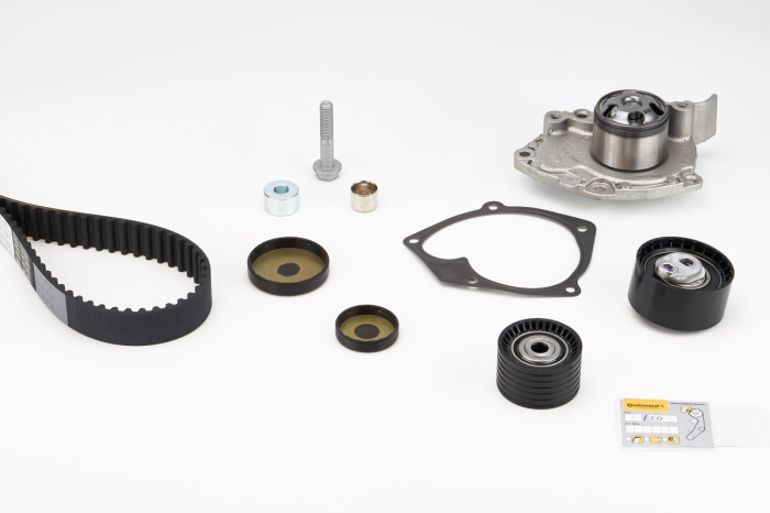 Set distributie potrivit NISSAN PRIMASTAR, TERRANO; OPEL VIVARO A; RENAULT AVANTIME, CLIO III, DUSTER, ESPACE IV, GRAND SCENIC II 1.8/1.9D/2.0 dupa 2001 (curea + intinzator + pompa apa) [2]