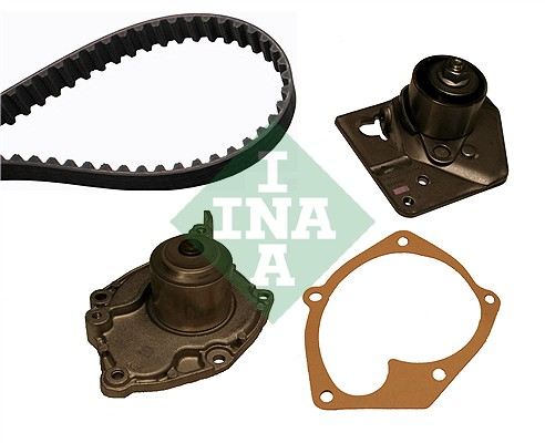 Set distributie potrivit NISSAN PRIMERA; RENAULT GRAND SCENIC II, GRAND SCENIC III, LAGUNA II, MEGANE II, MEGANE III, SCENIC II, SCENIC III 1.9D dupa 2001 (curea + intinzator + pompa apa) [2]