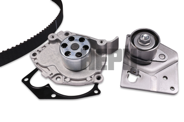 Set distributie (curea + intinzator + Pompa apa) potrivit NISSAN PRIMERA; RENAULT GRAND SCENIC II, LAGUNA II, MEGANE II, MEGANE II KOMBI, SCENIC II; SUZUKI GRAND VITARA II 1.9D 03.01-
