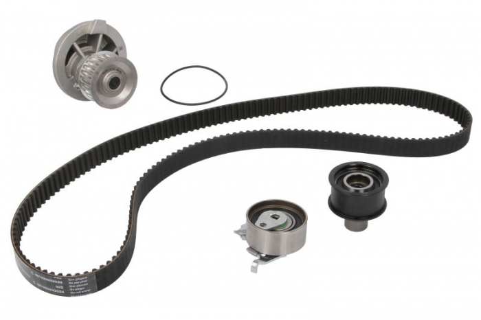 Set distributie (curea + intinzator + Pompa apa) potrivit OPEL ASTRA F, ASTRA F KOMBI, ASTRA G, ASTRA G KOMBI, KADETT E, KADETT E COMBO, KADETT E KOMBI, VECTRA A 1.7D 08.88-04.05