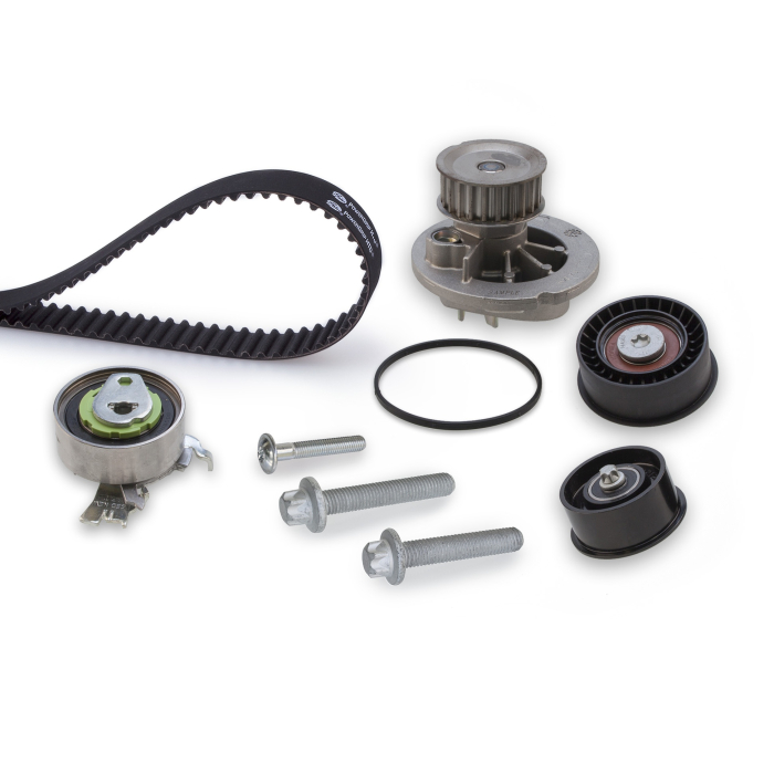 Set distributie potrivit OPEL ASTRA G, ASTRA G CLASSIC, ASTRA G/KOMBI, COMBO TOUR, COMBO/MINIVAN, CORSA B, CORSA C, MERIVA A, TIGRA 1.4-1.6CNG dupa 1994 (curea + intinzator + pompa apa) [2]
