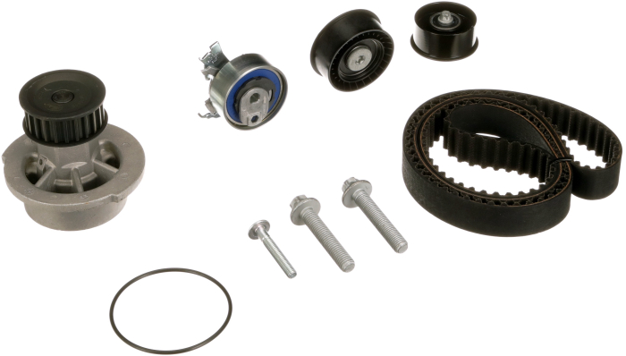 Set distributie potrivit OPEL ASTRA G, ASTRA G CLASSIC, ASTRA G/KOMBI, CORSA C, ZAFIRA A 1.4/1.4LPG/1.6 1998-2009 (curea + intinzator + pompa apa) [2]