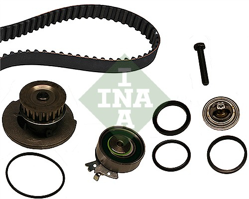 Set distributie potrivit OPEL ASTRA G, ASTRA G/KOMBI, COMBO TOUR, COMBO/MINIVAN, MERIVA A 1.6 dupa 1998 (curea + intinzator + pompa apa) [2]